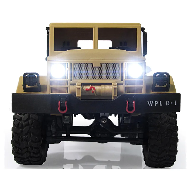 Новое поступление WPL 1/16 2 4G 4WD RC Гусеничный внедорожный автомобиль с светильник RTR