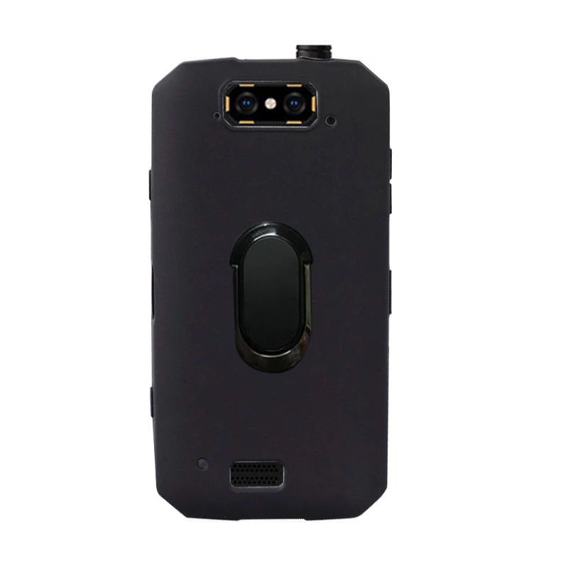 Чехол для Blackview Bv9700 Pro матовый Силиконовый мягкий чехол на палец с магнитным