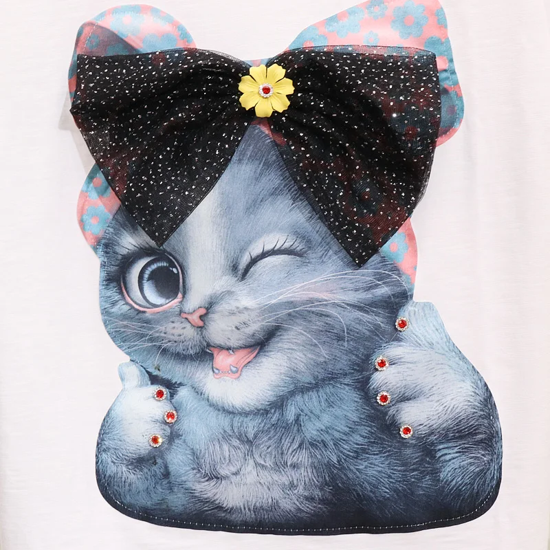 2019 уличная весенне летняя женская футболка с короткими рукавами бантом и