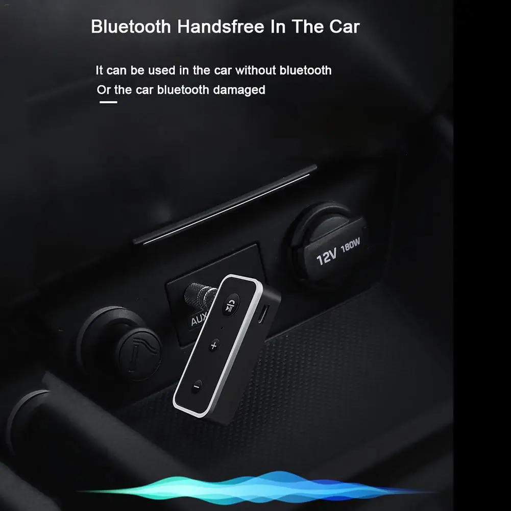 Bluetooth 5 0 приемник 3 мм AUX аудио беспроводной адаптер для наушников динамик музыка