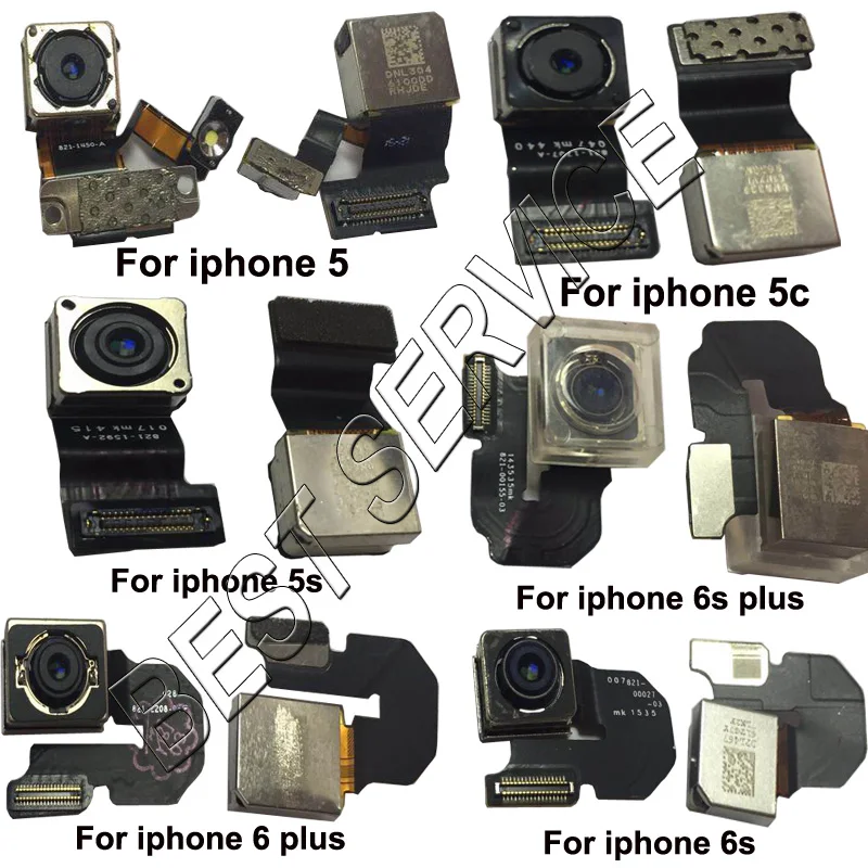 Большая камера для iPhone 5 5S 5c 6 Plus 6S 7 7plus 8 8plus большая задняя гибкий кабель|Шлейфы
