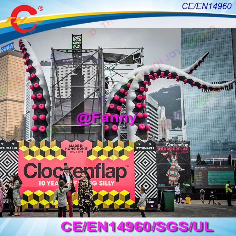 new design INFLATABLE TENTACLES outdoor giant inflatable octopus tentacle inkfish feet for halloween decoration | Игрушки и хобби