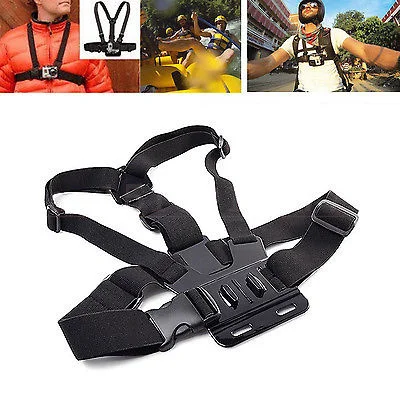 

Gopro Chest Shoulder body Belt Strap Mount B For Gopro HD Hero 4 2 3+ Camera