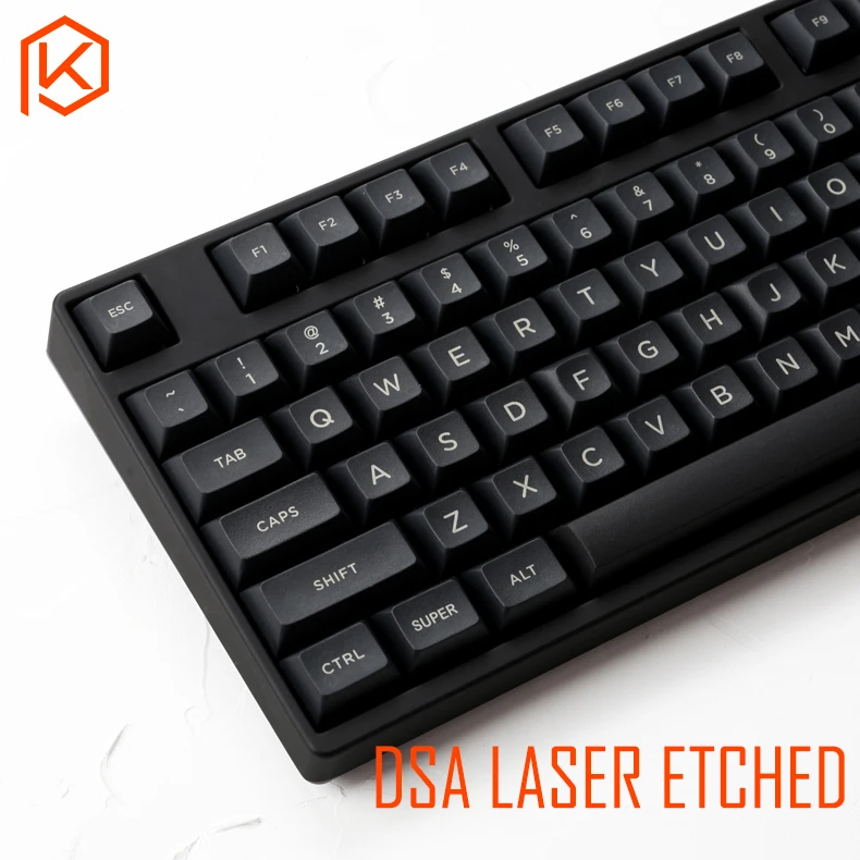 Dsa pbt топ печатные legends черные колпачки для ключей Лазерная гравировка gh60 poker2 xd64 87