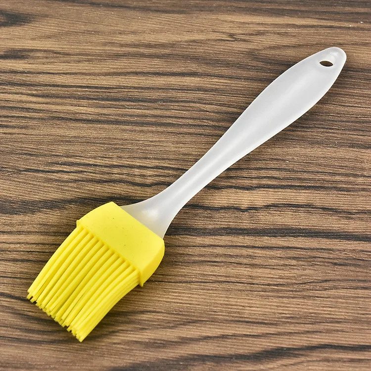 yellow Lo MS Nuevo из силикона para horaround utensilios de horaround pan pinceles de Cocina aceite de pastelera BBQ Basting cepillo - Цвет: yellow
