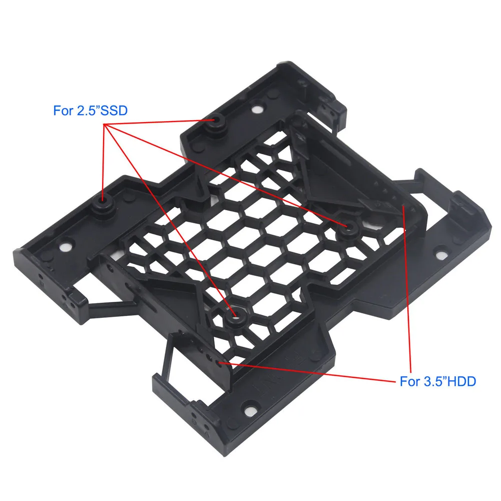 5 25 &quotдо 3 5&quot 2 &quotSSD HDD лоток Caddy Case адаптер охлаждающий вентилятор Монтажный