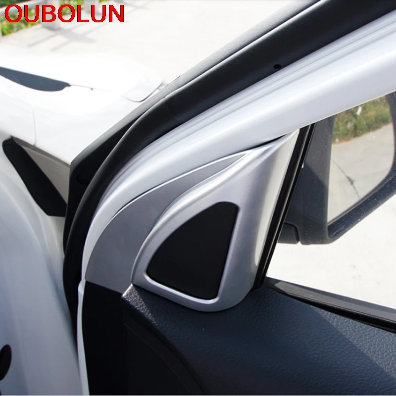 OUBOLUN для Kia Rio 4 2017 интерьерные молдинги дверная Колонка товары стайлинга