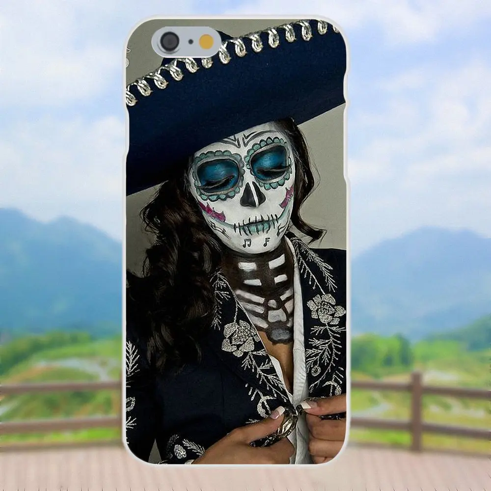 Сахарный череп Девушка Dia De Los Muertos мягкий сотовый Чехол для телефона Xiaomi Redmi Note 2 3 3S