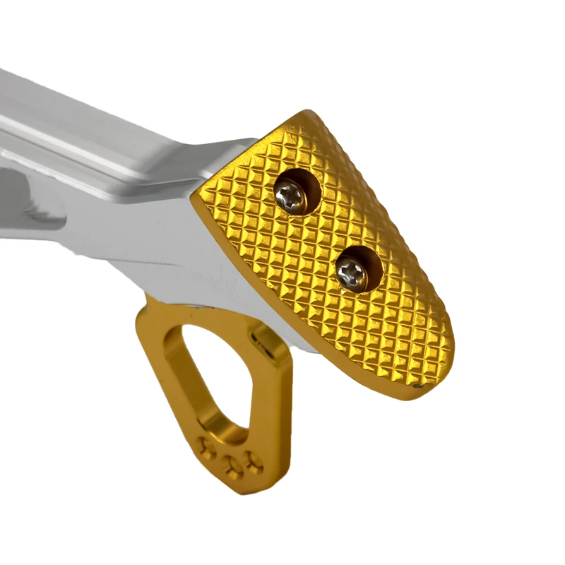 LMoDri CNC алюминиевый сплав мотоциклов Kickstand Kick Side Stand Мотоцикл Скутер уличный