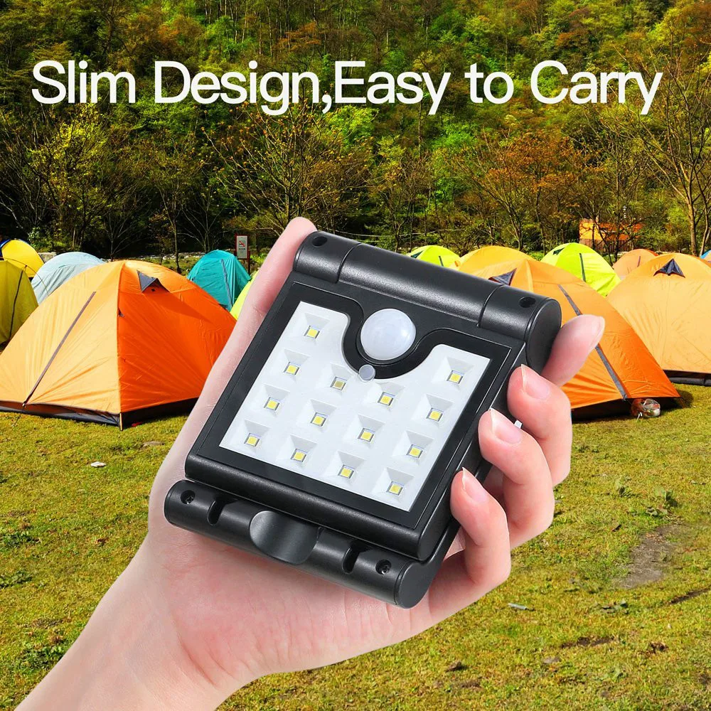 Солнечная лампа 14 светодиодов солнечный свет наружный датчик движения садовая