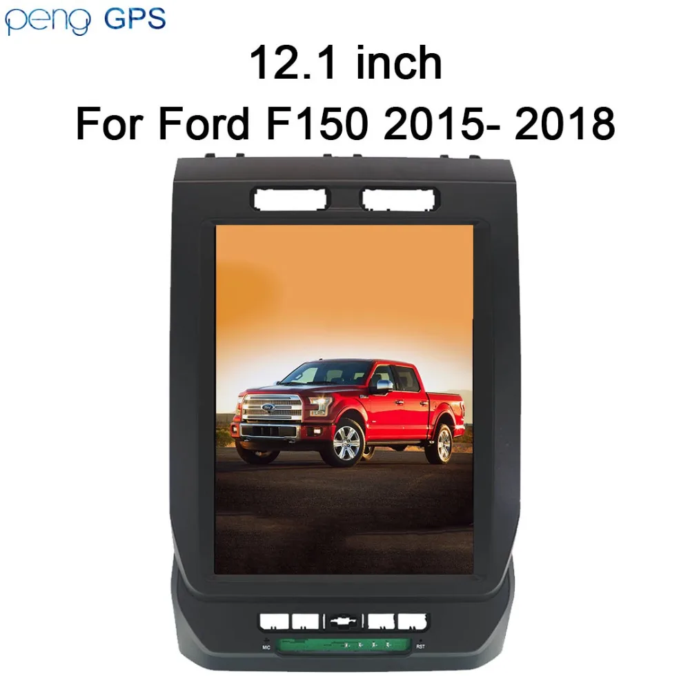 4g 64GB Android8.1 Тесла автомобильный Радио dvd-плеер Головной блок gps для Ford F150 2015 2016 2017 2018