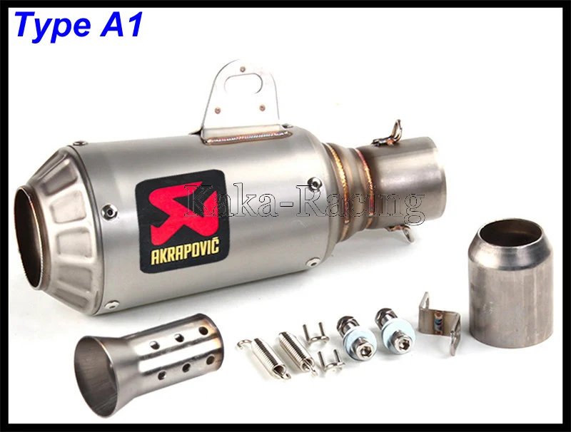 Впускной 51 мм Akrapovic мотоцикл глушитель труба выхлопной Escape универсальный для GSXR750