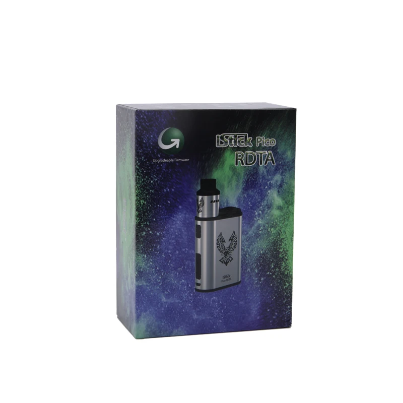 100% Оригинальные Eleaf istick Pico RDTA комплект 75 Вт поле MOD 2300 мАч встроенный Батарея с 4 2