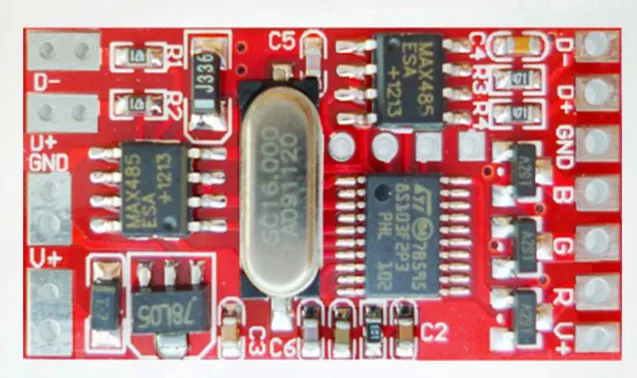 DM 103 3 канальный dmx RGB декодер постоянного напряжения DC12 24V вход макс. 2А * выход|dmx