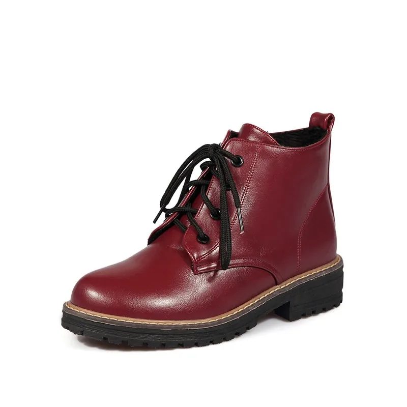 Новые Красивые Удобные дамы женские туфли осенние ботильоны сапоги на платформе