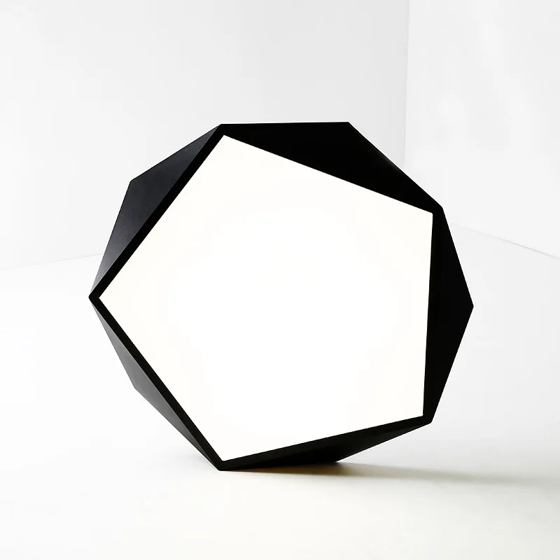 

5cm Ultra Thin Color Geometry Ceiling Light High Brightness Ceiling Lamp Lixtures for Children's Room Lighting Kitchen Study