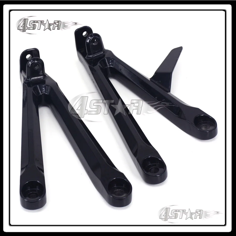 Черная подставка для ног заднего пассажира мотоцикла комплект педалей и