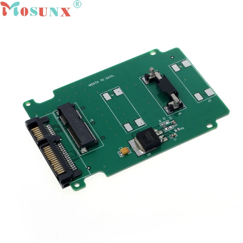 Mosunx Mecall Mini PCI E mSATA SSD до 1 8 дюймов Micro SATA адаптер конвертер карта|mini pci-e msata|mini msata ssdmicro