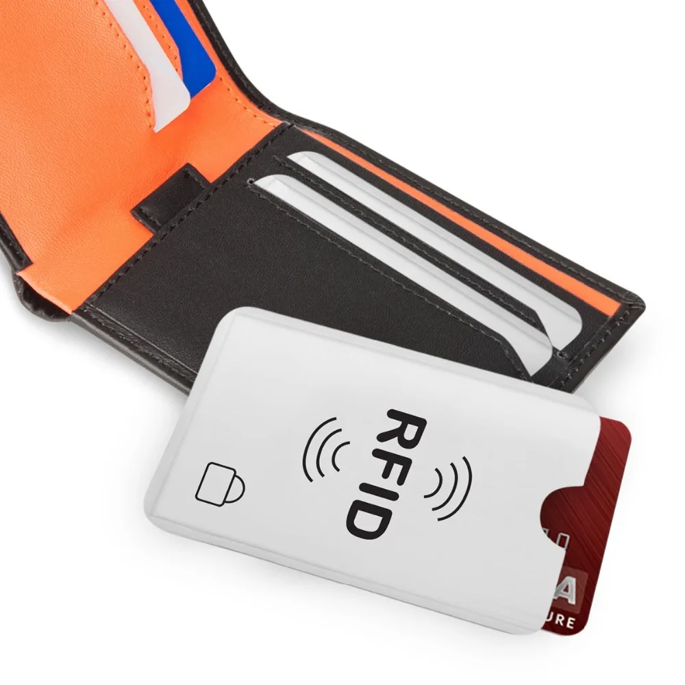 20 шт./лот защита от сканирования блокировка RFID чехол для карт кредитных вашей