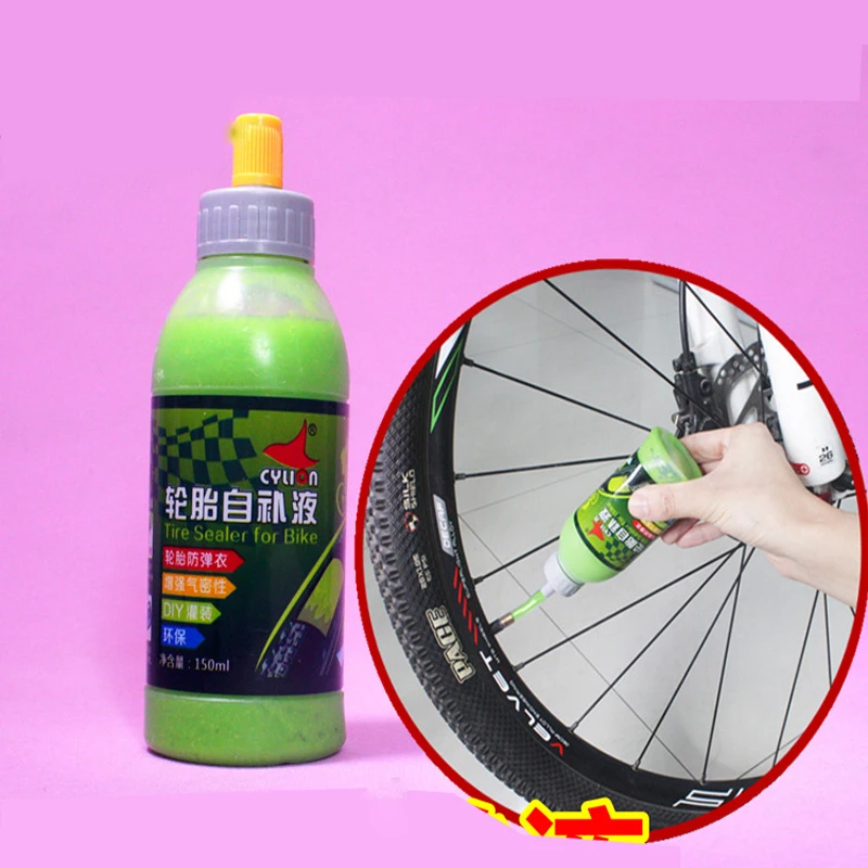 1 bottle 150 ML MTB Bike Wheel Tire Tool Kits Tyre Sealer Protection Puncture Sealant for Bicycle Patch Repair Glue | Спорт и