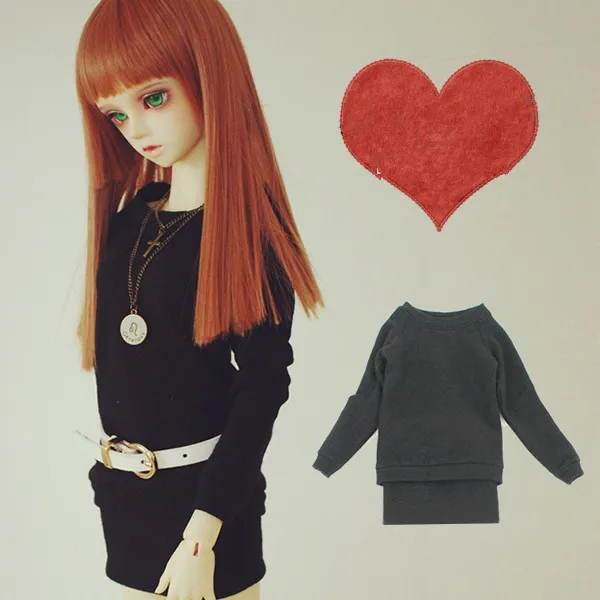 

Fashion Casual Shirt+A Skirt Suit for BJD Doll 1/4 MSD,1/3 SD10,SD13,SD16 Doll Clothes Customized CWB58