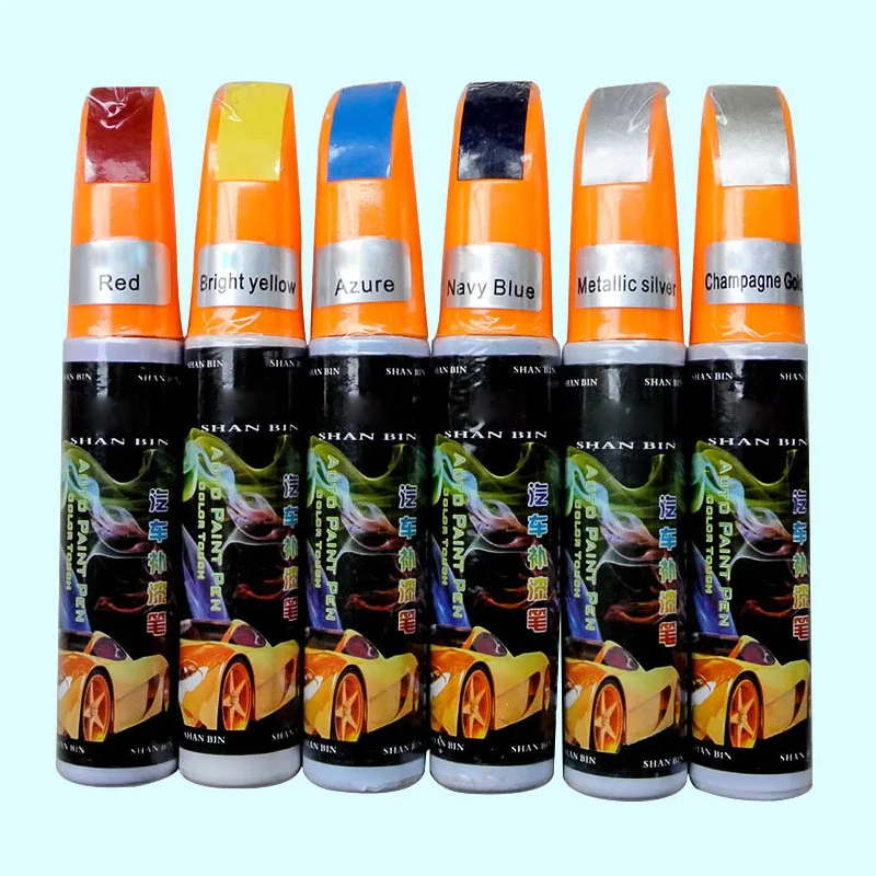 1 шт. ручка для ухода за царапинами белая красная серебристая синяя серая