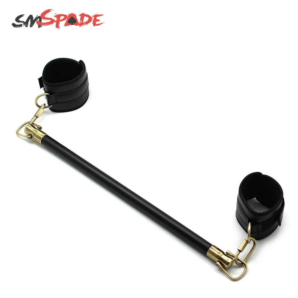 SMSPADE деревянный разбрасыватель с регулируемой черной искусственной планкой