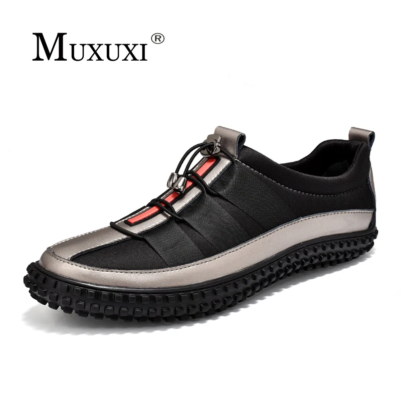 2018 весенние туфли на плоской подошве Модная брендовая кожаная мужская