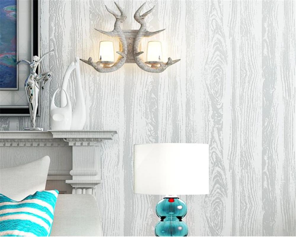 

Beibehang High-quality simulated wood-grain nonwoven wallpaper Restaurant Hotel living-room den 3d wallpaper papel de parede