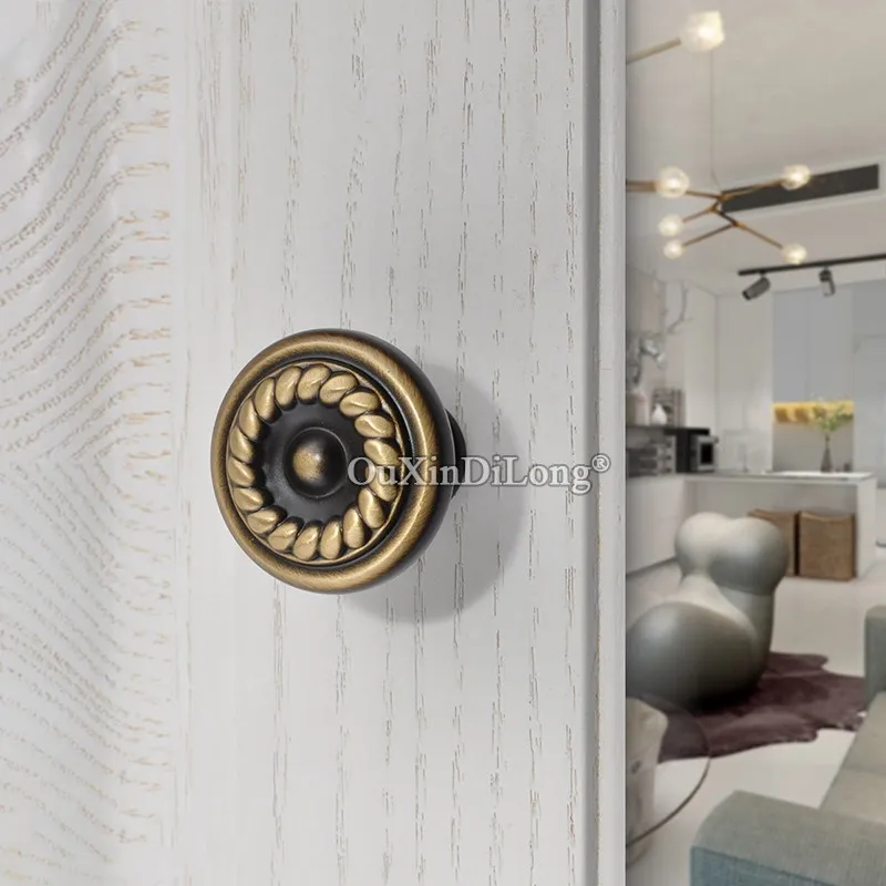 10PCS Elegant European Solid Brass Kitchen Cabinet Door Handles Cupboard Wardrobe Drawer Wine Pulls and Knobs | Обустройство дома