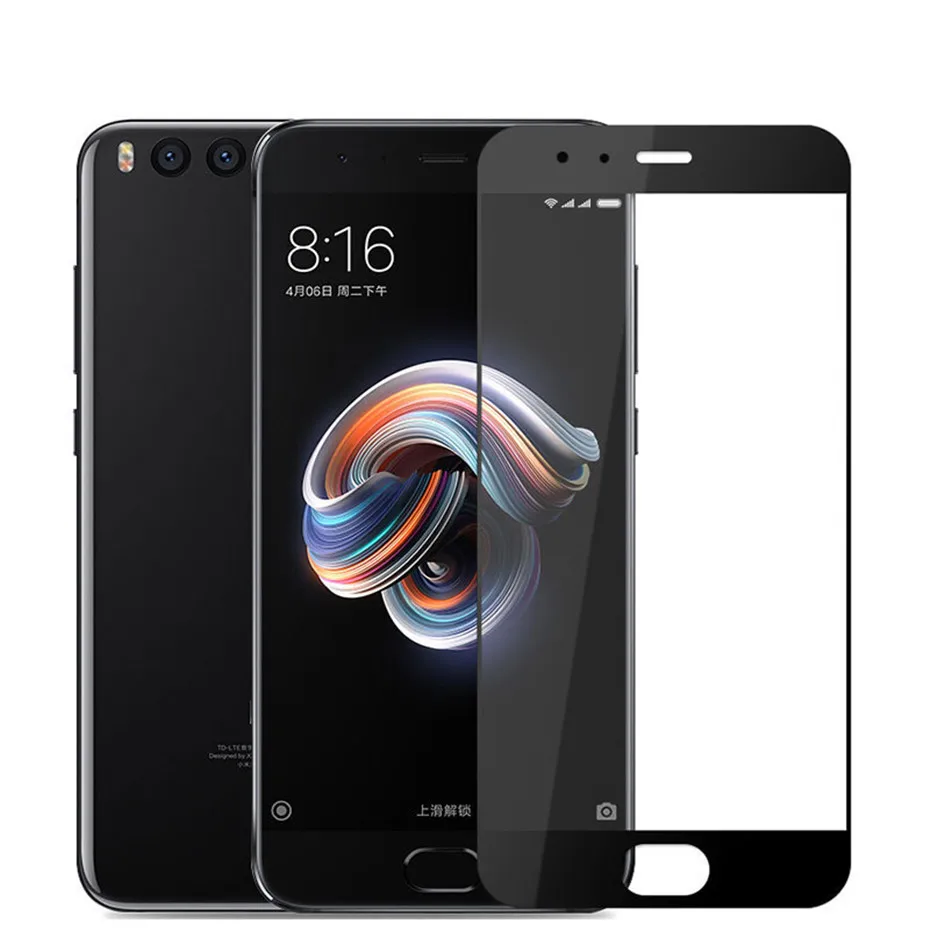 9H 2.5D Защитное стекло для Xiaomi Mi Note 3 Полное покрытие защита экрана закаленное