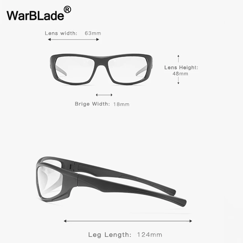 Солнцезащитные очки WarBLade мужские фотохромные поляризационные хамелеоновые