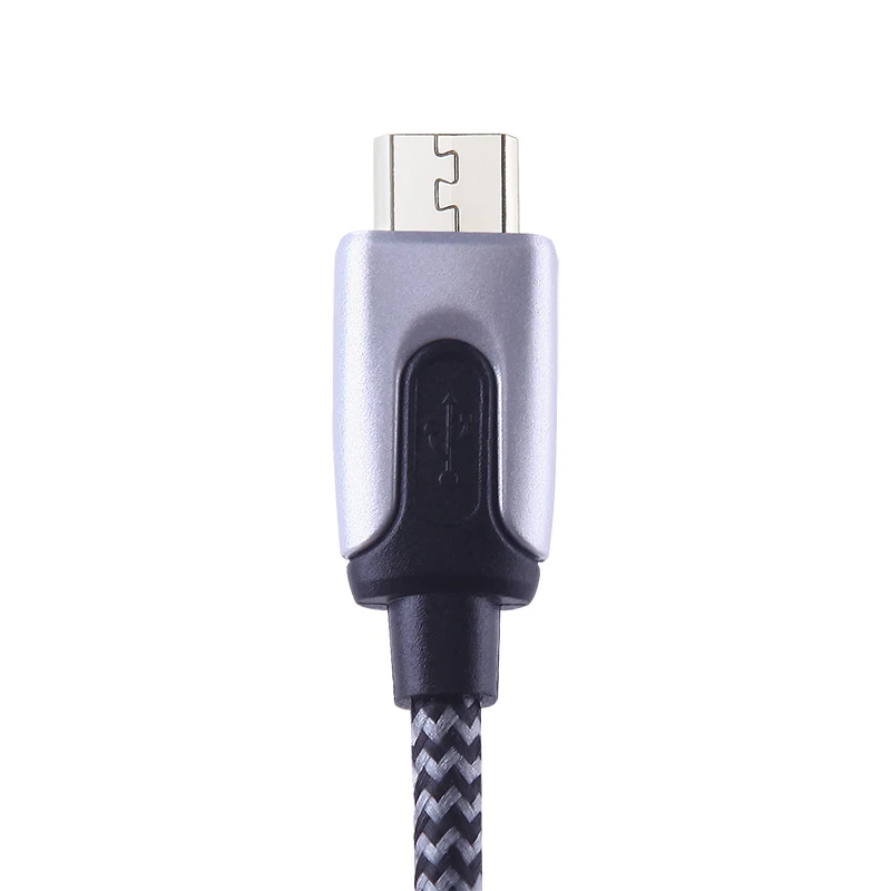 Зарядный кабель Snowkids Micro USB на Android 2 шт./лот быстрая зарядка 1 5 м плетеный нейлон