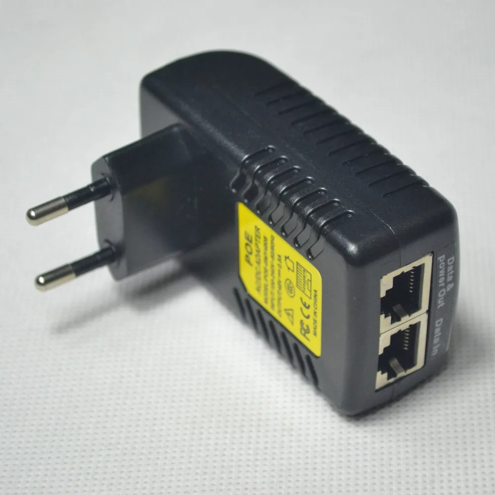 4 шт. Инжектор POE 48V 0.5A питания poe адаптер Форсунка для IP системах видеонаблюдения