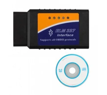 Автомобильный считыватель кодов OBD2 ELM327 V1.5 Bluetooth ELM 327 PIC18F25K80 работает с Android/IOS/Windows