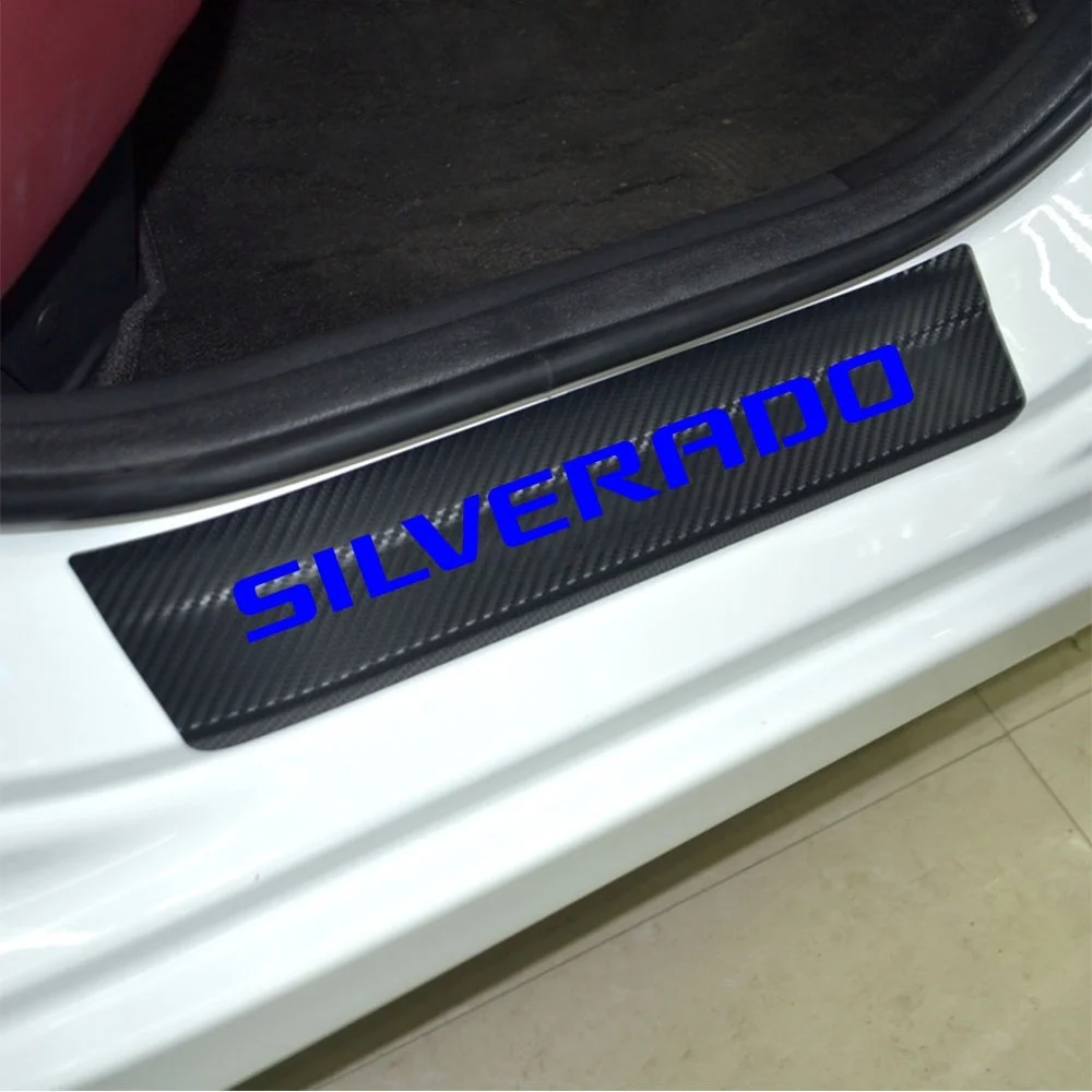 Наклейка для автомобиля для Chevrolet Silverado декоративная накладка из углеродного волокна виниловая наклейка Аксессуары для стайлинга автомобилей