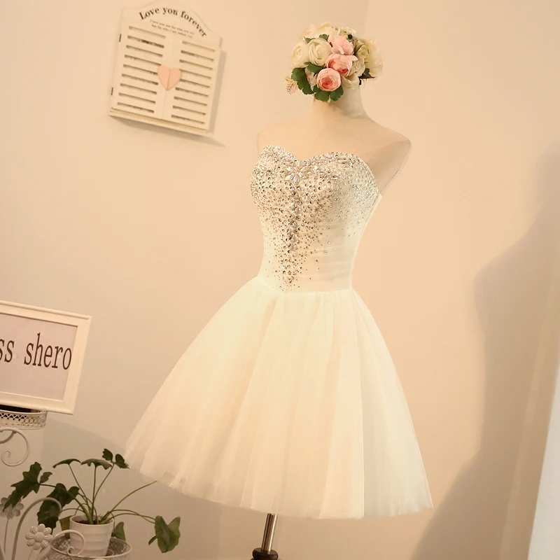 Короткие кружевные платья для встречи выпускников милые вечерние выпускного