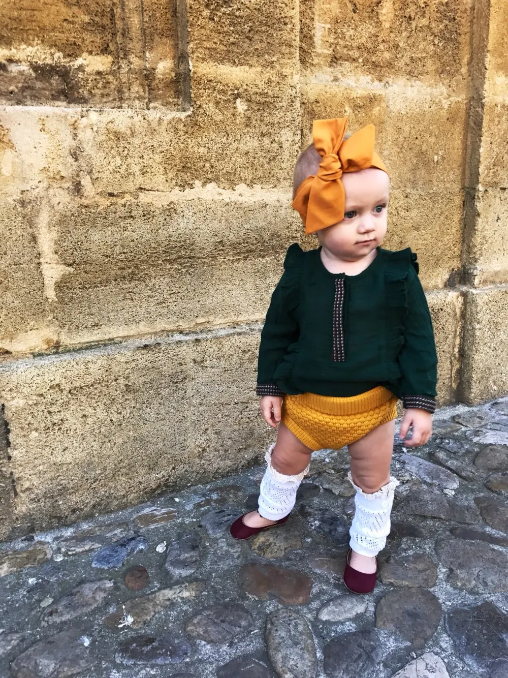 Трикотажные хлопковые шорты шаровары с высокой талией для маленьких девочек