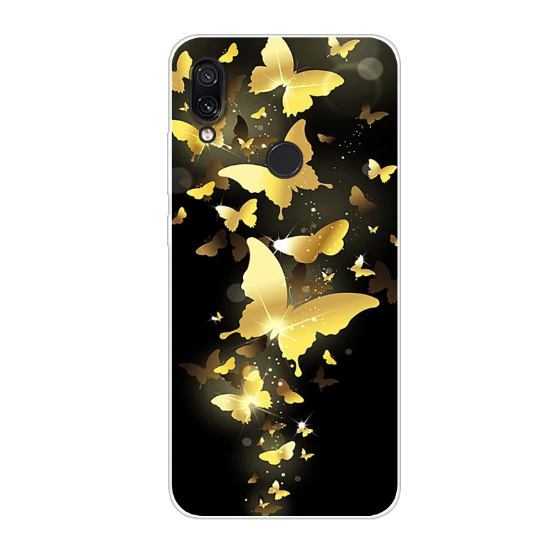 Мягкий мультяшный чехол для Xiaomi Redmi Note 7 силиконовая задняя крышка телефона Note7