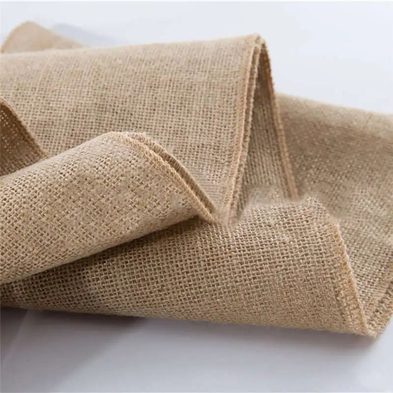 Джутовый настольный бегун для свадебной вечеринки натуральный имитированный