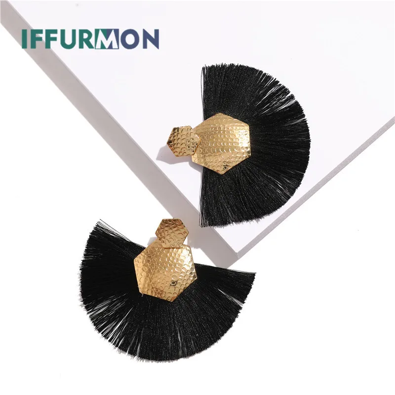 Геометрический Роскошный желтый кисточкой серьги для Для женщин Bijoux себе