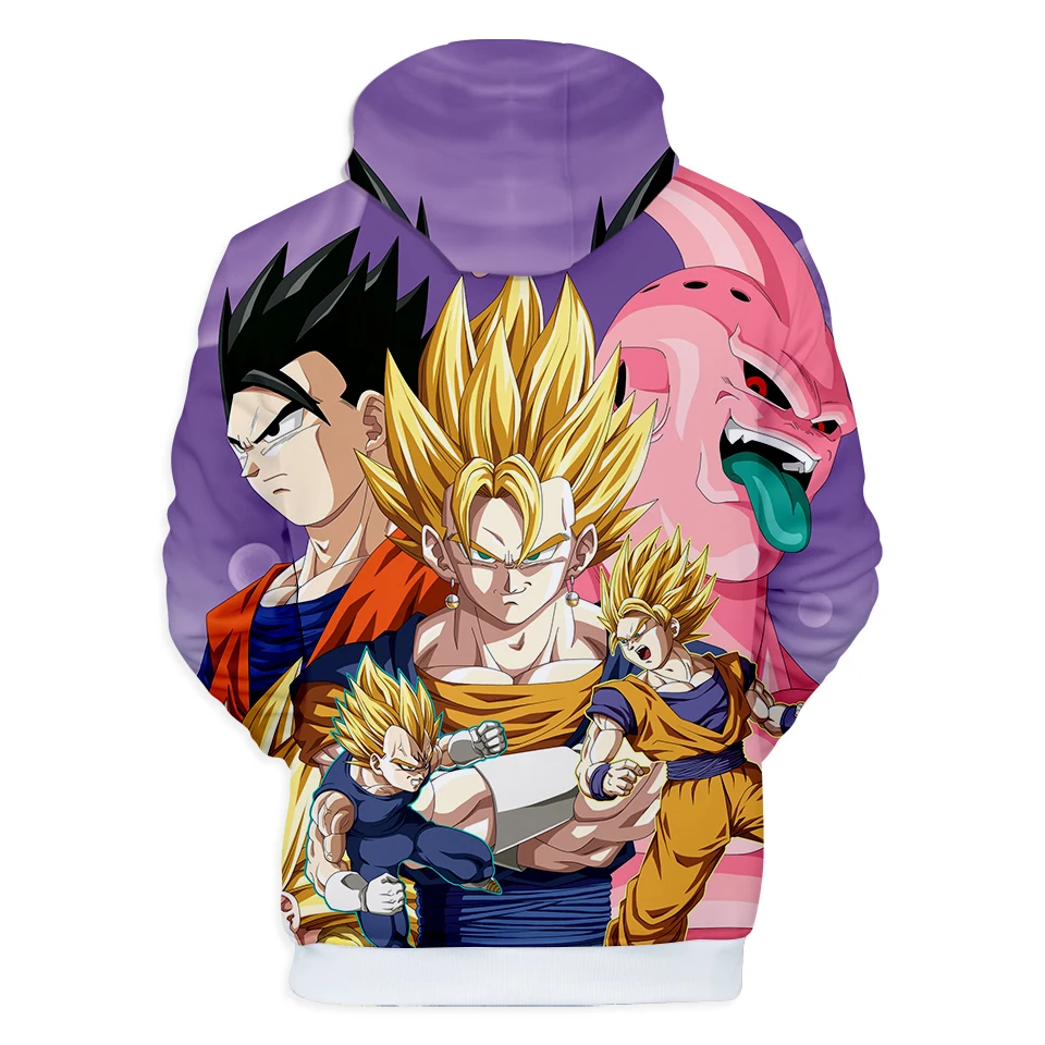 Hot Sale Dragon Ball Z 3D Hoodies Men/Women Harajuku Style Sweatshirt poleron Dragon Ball Anime Hoodie Pullover Streetwear