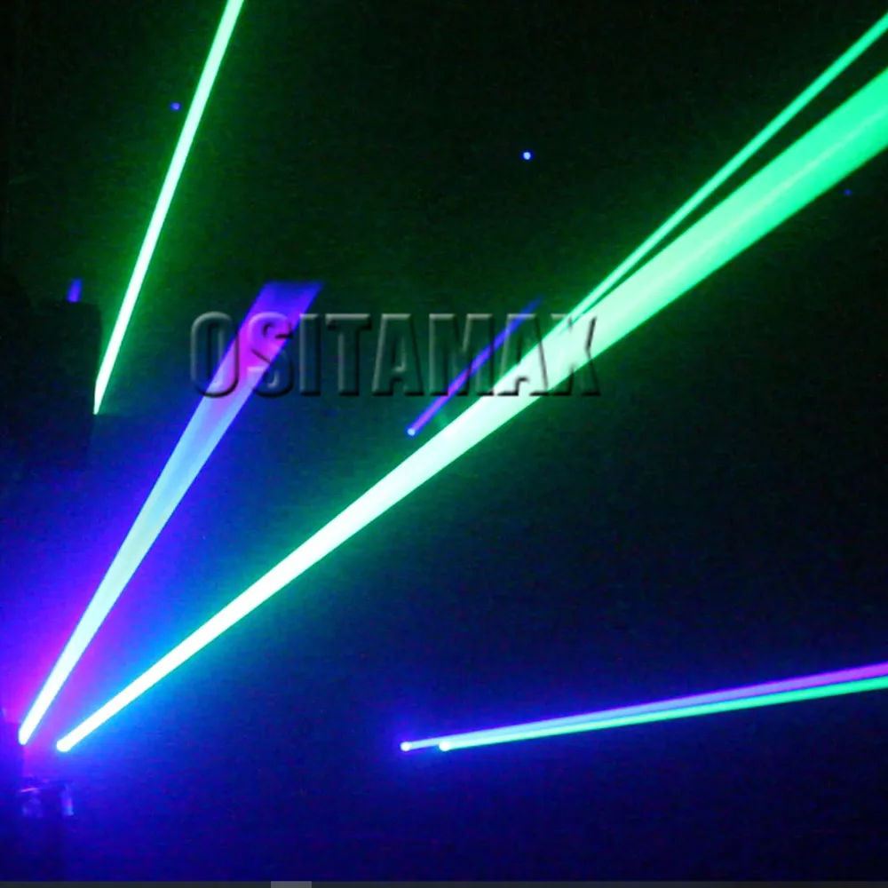 Диско РГБ dmx лазерный сканер 8 глаз лазерная панель движущаяся головка R/G/B