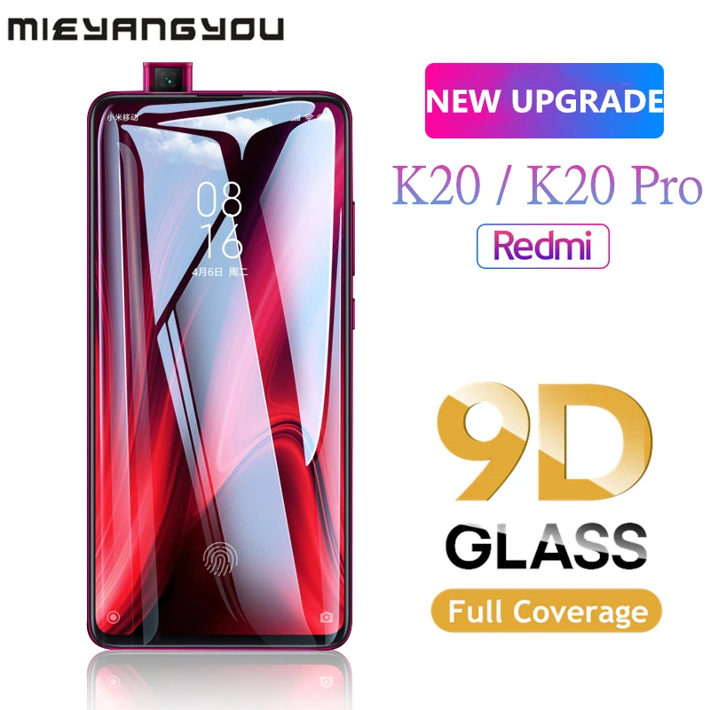Защитное закаленное стекло 9D с полным покрытием для Xiaomi Mi 9T Pro Redmi K20 защита экрана