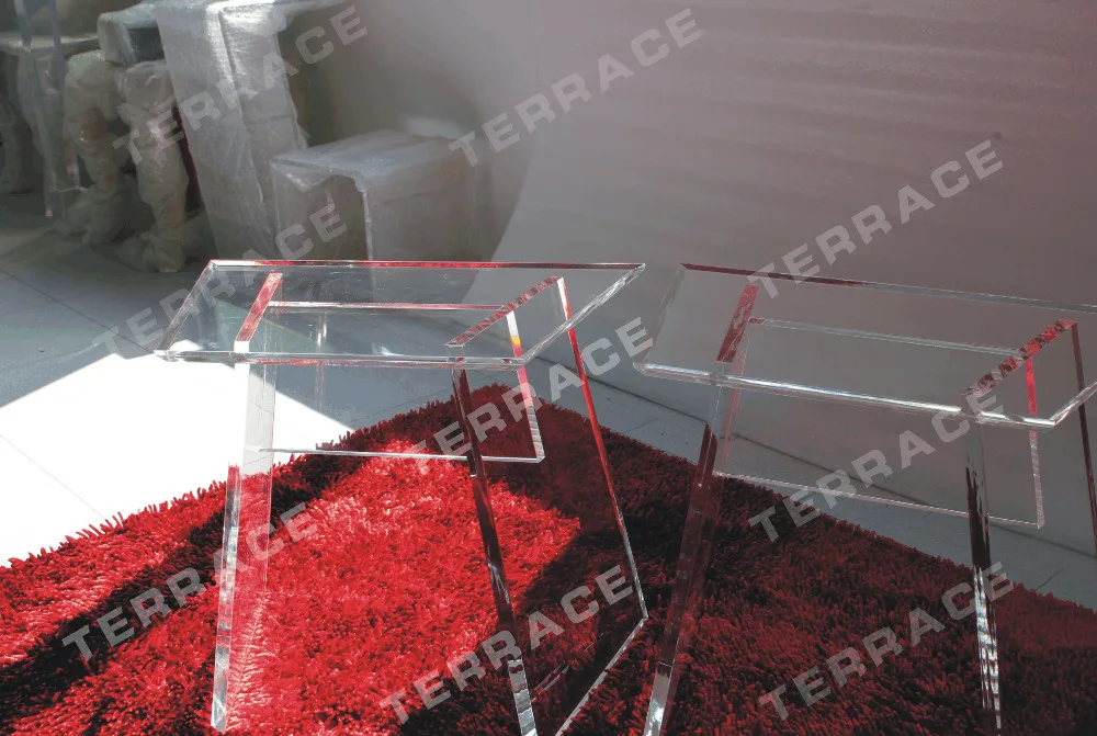 Бесплатная доставка винтажный акриловый люцитовый туалетный столик|vanity stool|acrylic