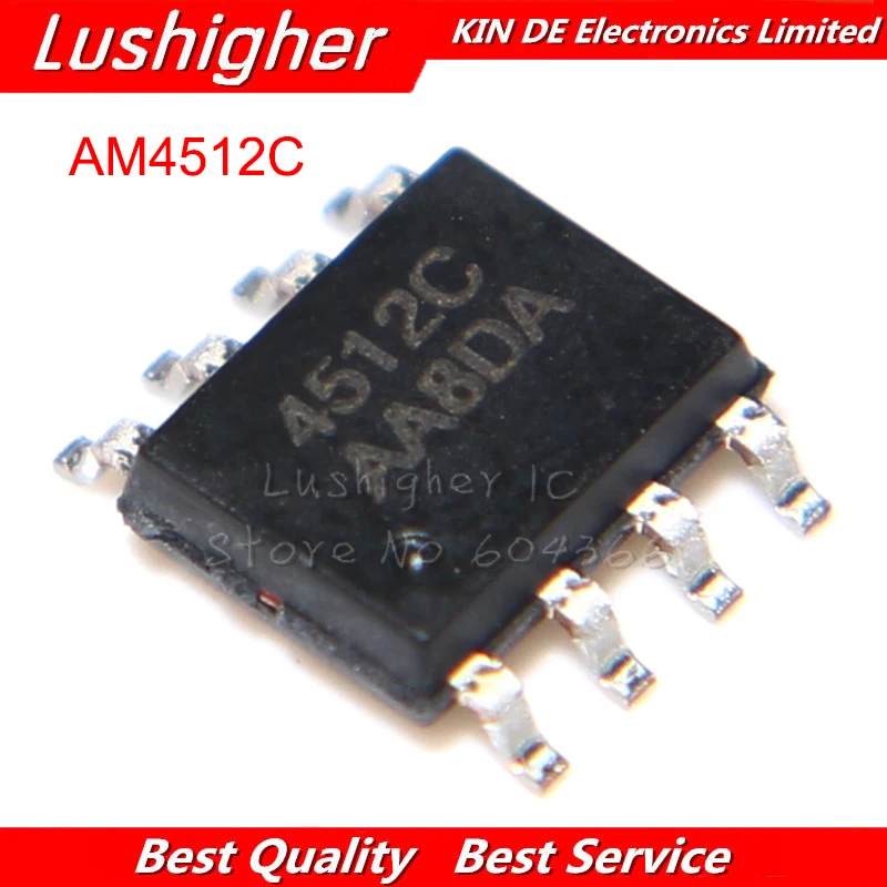 

10 шт. AM4512C SOP8 4512C SOP-8 AM4512C-T1-PF SOP AM4512 новый оригинальный