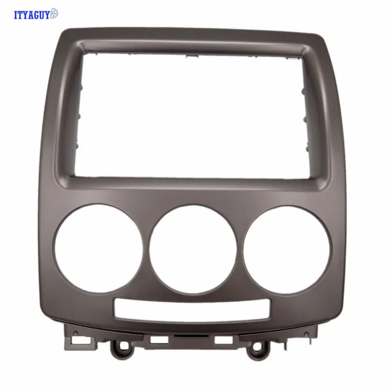 2 Din радио фасции подходит для FORD i-Max 2007+ MAZDA 5 Premacy 2005+ аудио стерео панель DVD CD отделка комплект фасции радио Панель отделка