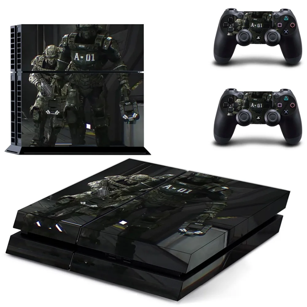 Наклейки Starship Troopers для консоли Sony PlayStation 4 и 2 контроллеров PS4 | Электроника