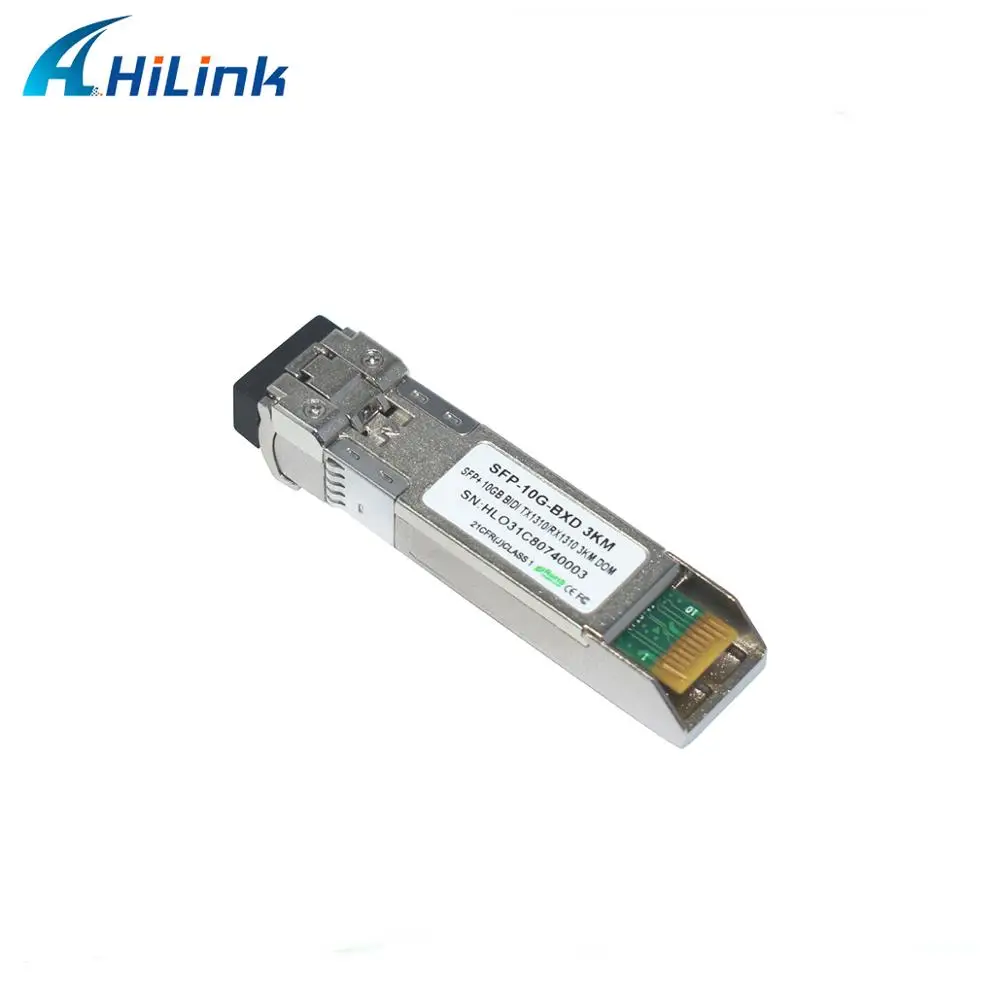 10G BIDI SFP 3KM 10G WDM SFP+ bidi T1270/R1330nm T1330/R1270nm 40 км bidi SFP+ Совместимость с SFP+ с разъемом LC - Цвет: 10G BIDI SFP 3KM