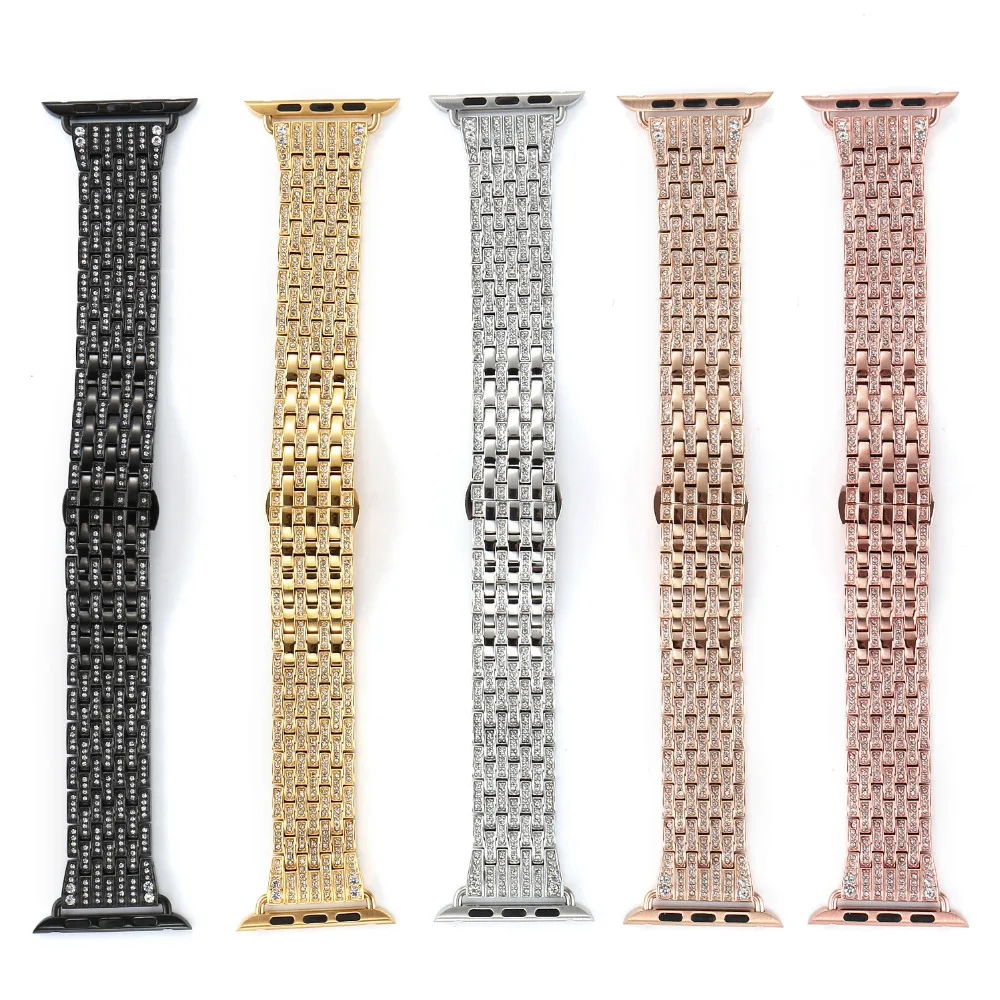 Браслет из нержавеющей стали для iWatch band 38 мм 40 42 44 | Наручные часы